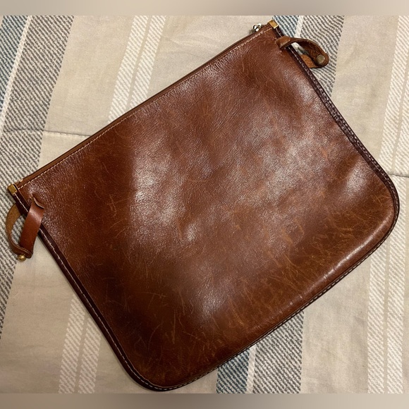 Brahmin Convertible Croc Embossed Tote/Bucket Bag - Vintage - Picture 11 of 12